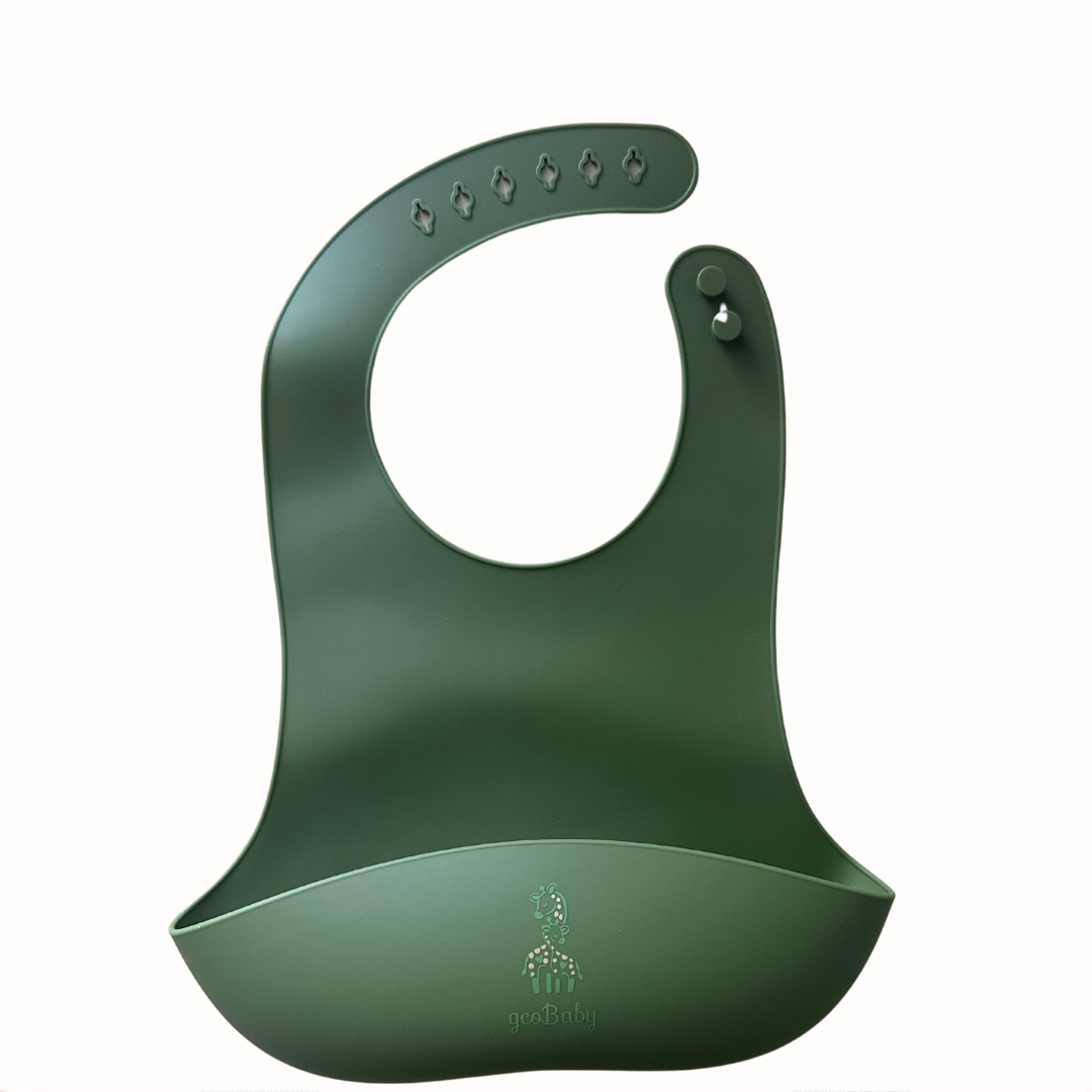 Silicone Bib (Olive)