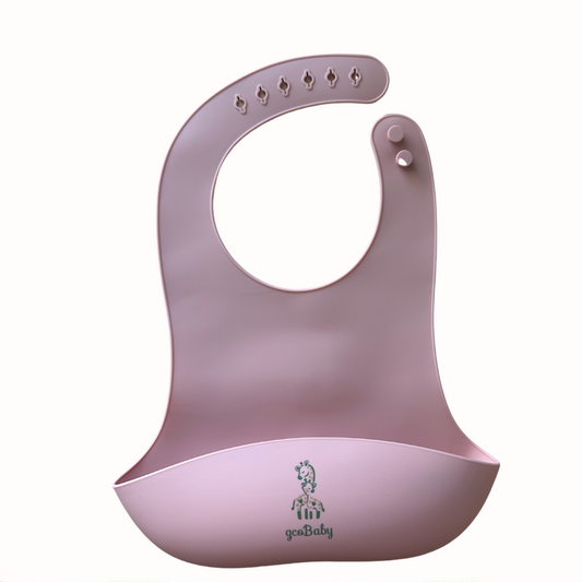 Silicone Bib (Pink)