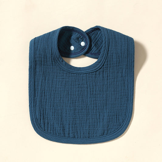 Muslin Baby Bib (Blue)