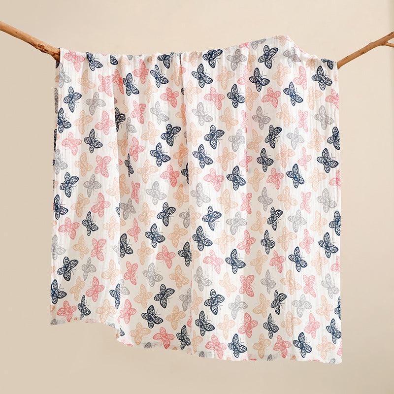 Butterfly Muslin Blanket