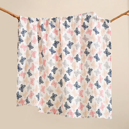 Butterfly Muslin Blanket