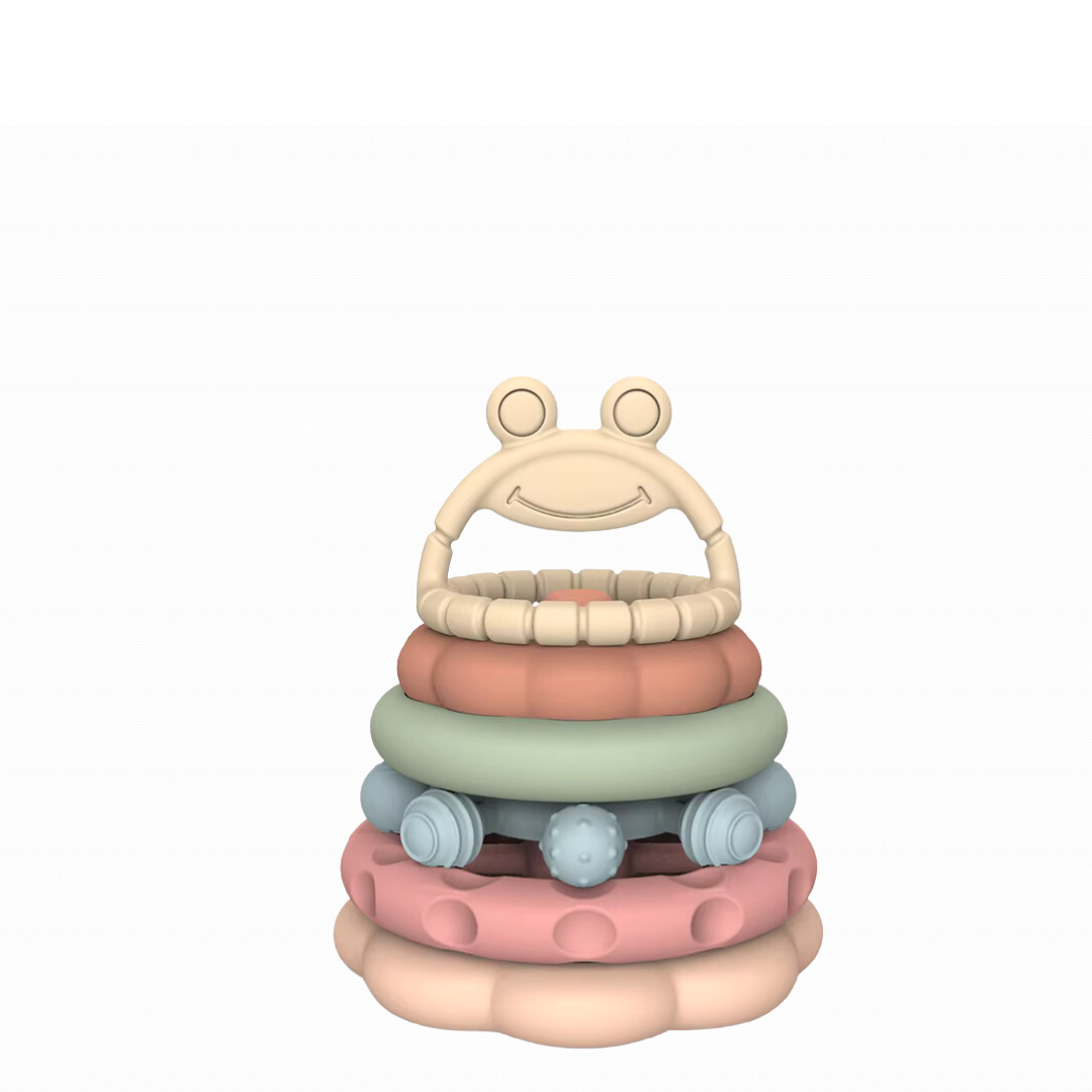 Stackable Frog Teether