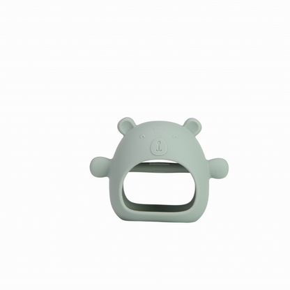 Cute Cub Baby Hand Teething Toy (Mint)